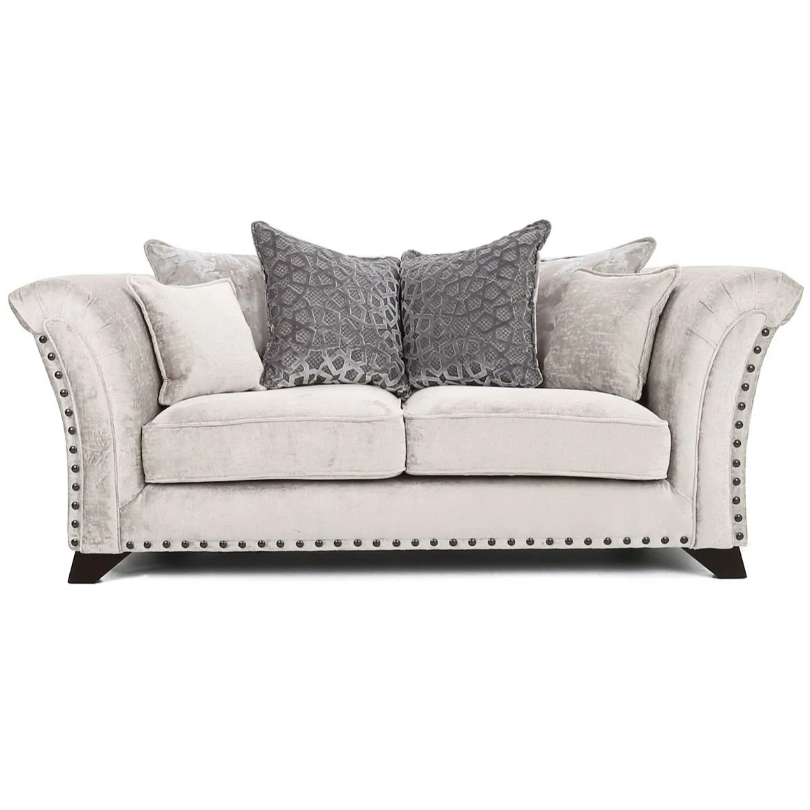 Vesper Fabric Sofa Collection - Choice Of Fabrics , Feet & Pillow Or Standard Back