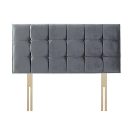 Surrey Buttoned Strutted Half Headboard - Choice Of Fabrics & Sizes