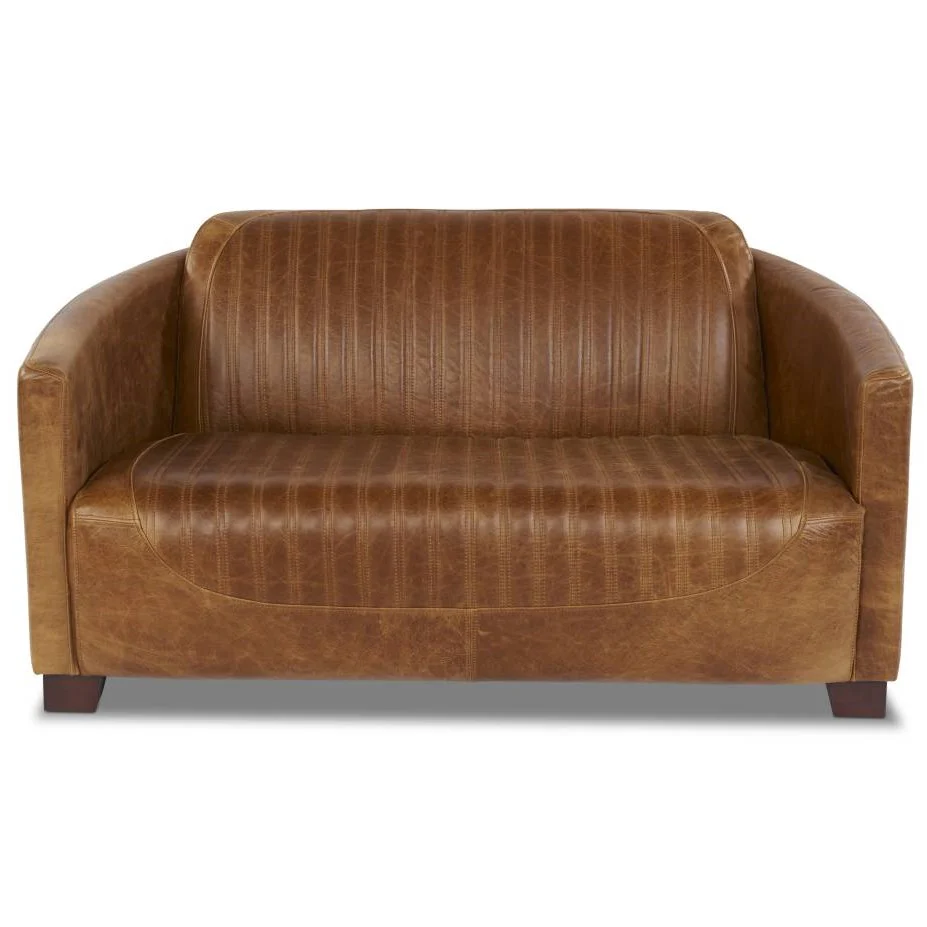 Spitfire Aniline Leather Sofa - Choice Of Feet & Leathers