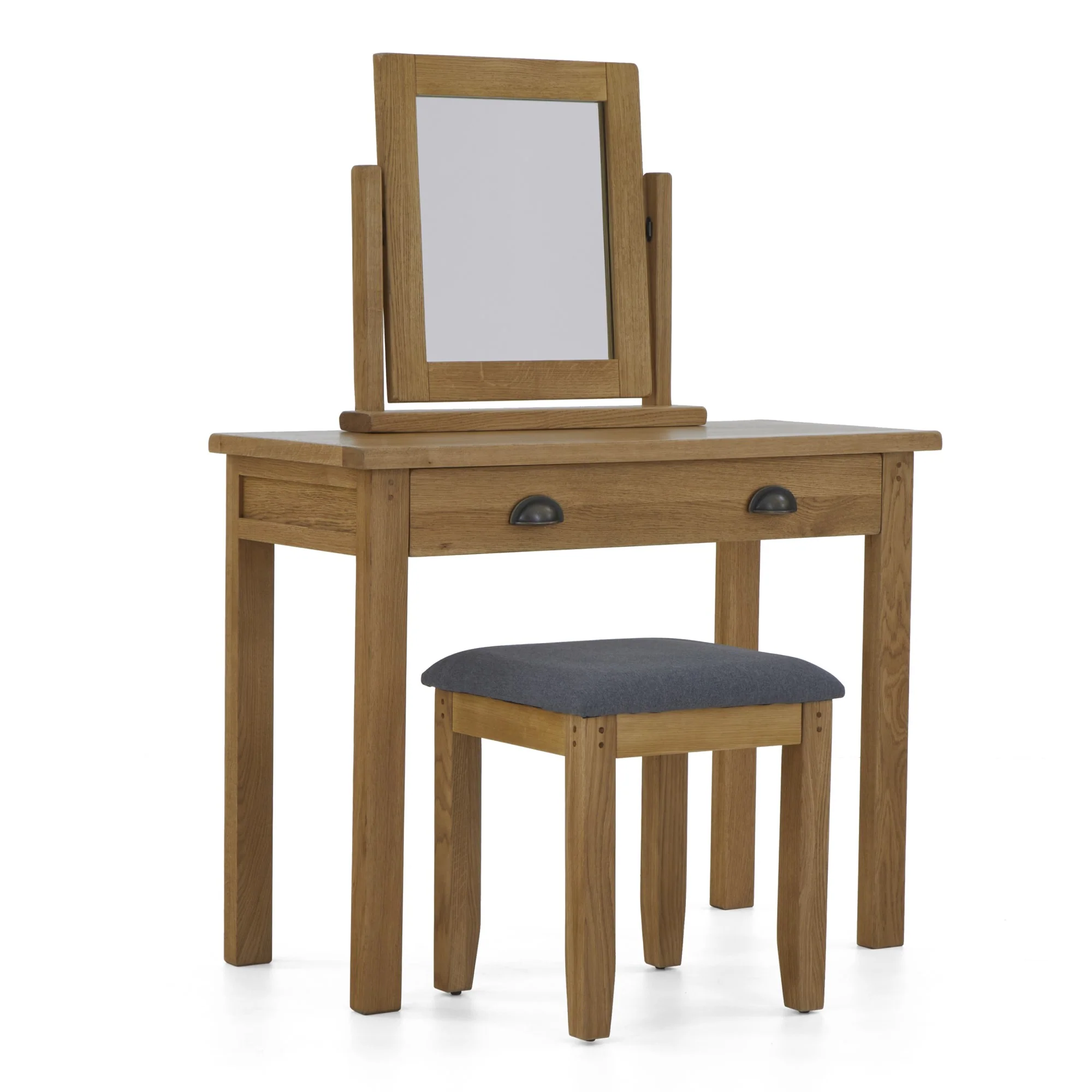 Barnham Oak Dressing Table Set