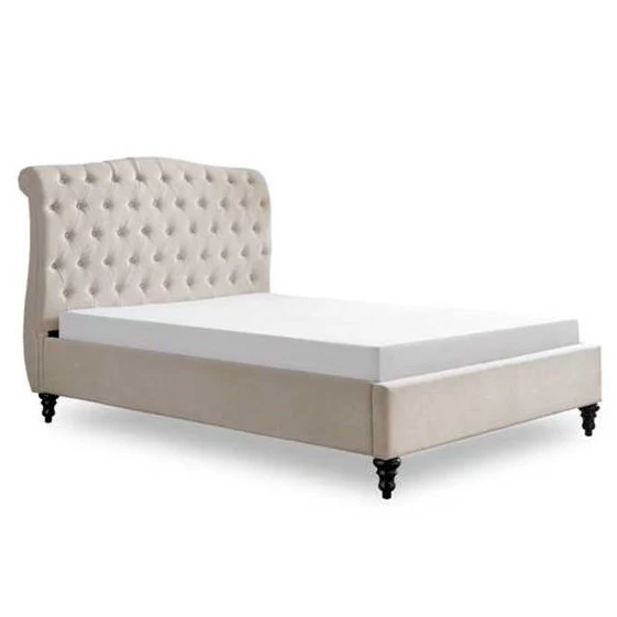 Rosa 4'6 Double Bed - Natural