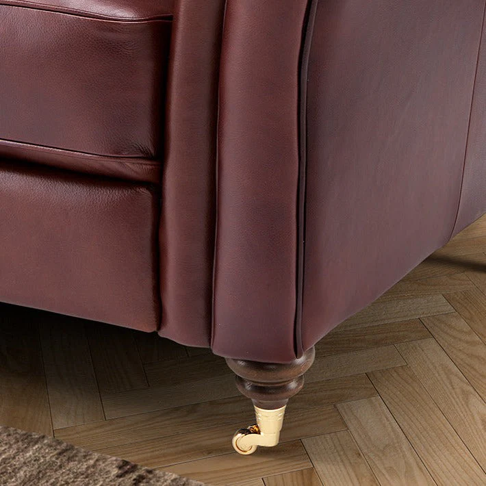 Knightsbridge Italian Leather Armchair - Choice Leathers