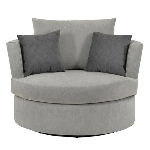 Lucy Fabric Swivel Chair - Choice Of Colours & Size