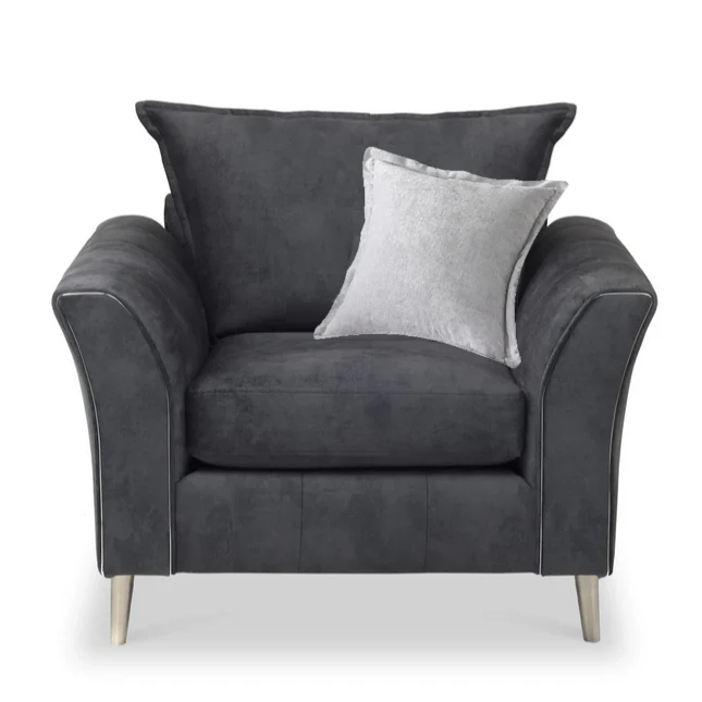 Gabrielle Fabric Armchair & Love Chair Collection