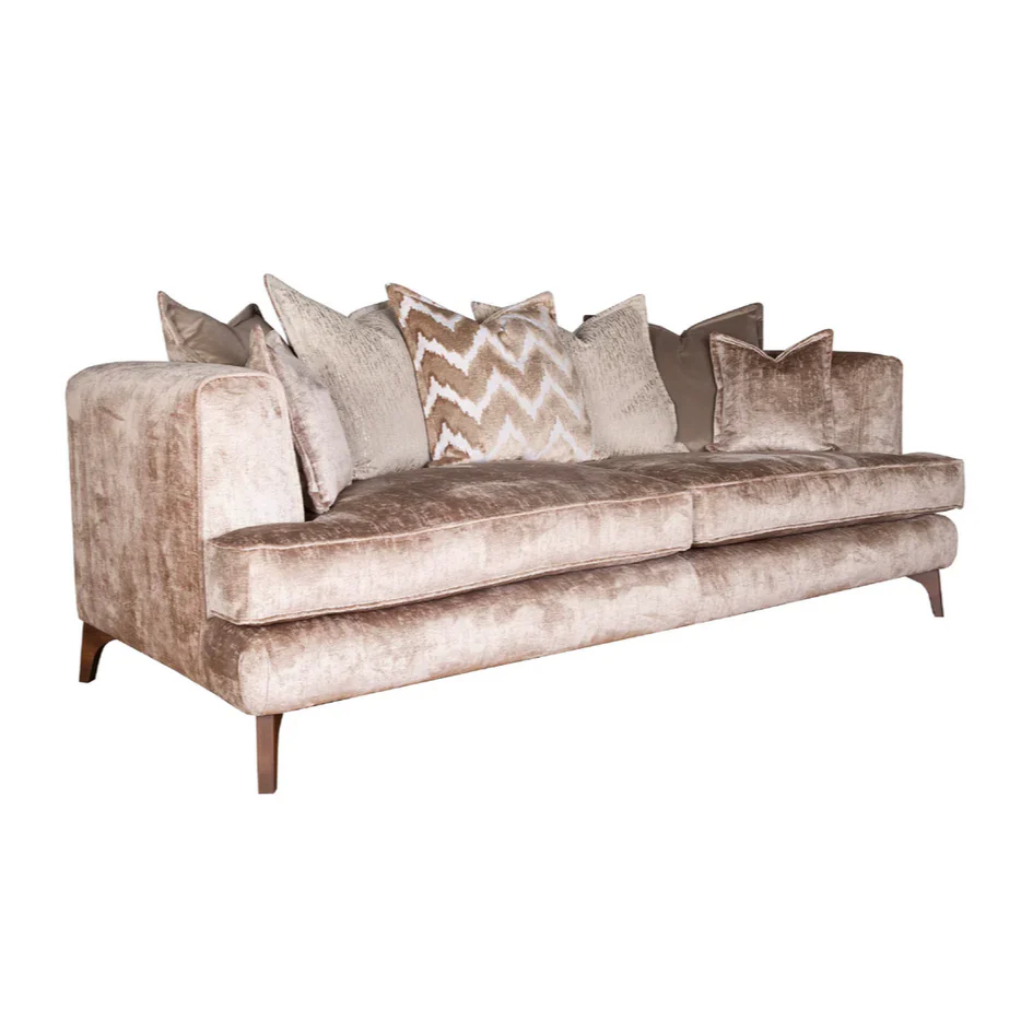 Cancun Fabric Sofa Collection - Scatter or Standard Back & Choice Of Fabrics
