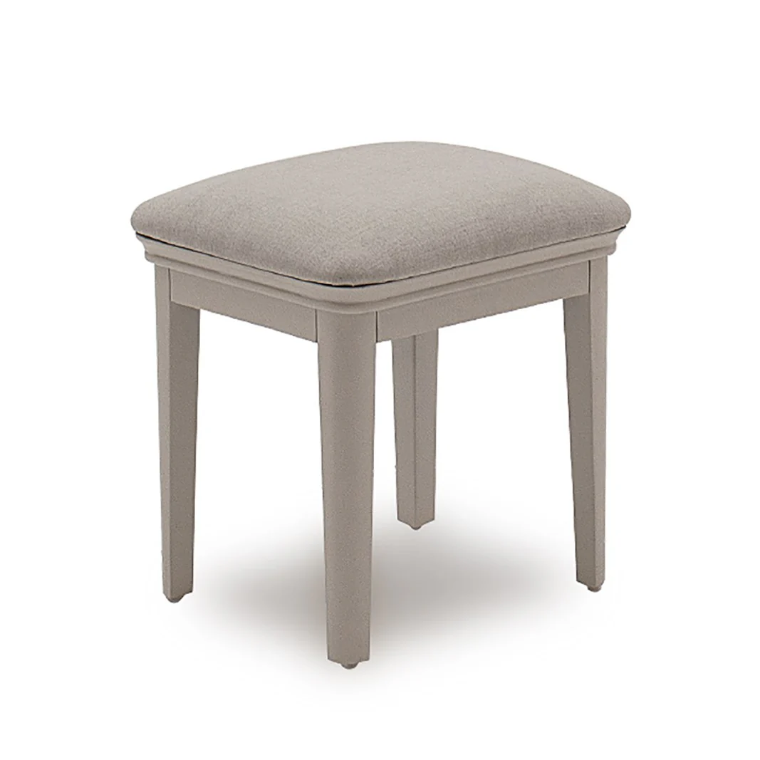 Mabel Taupe Painted Dressing Stool