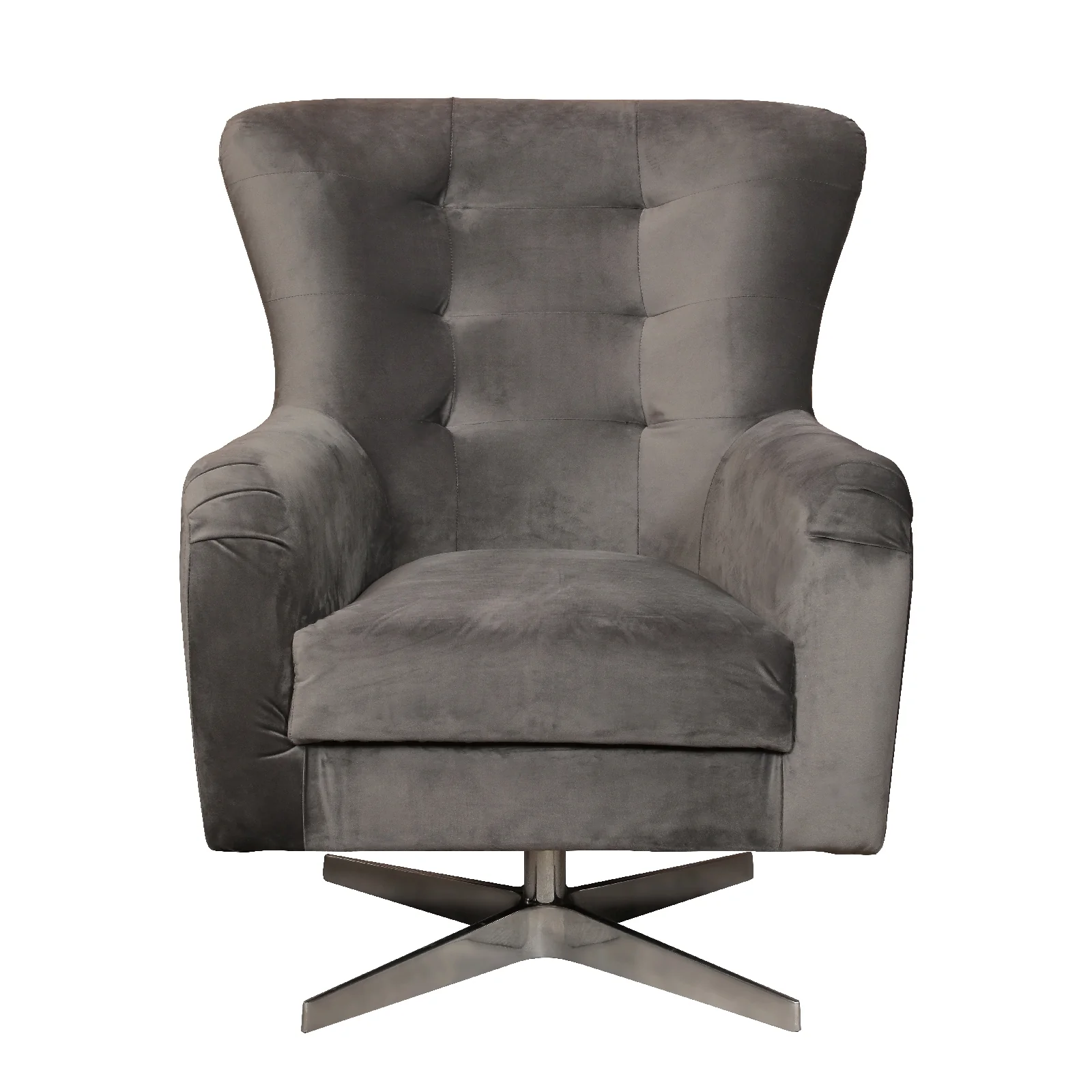 Madrid Swivel Chair - Choice Of Velvet Or Harris Tweed Upholstery