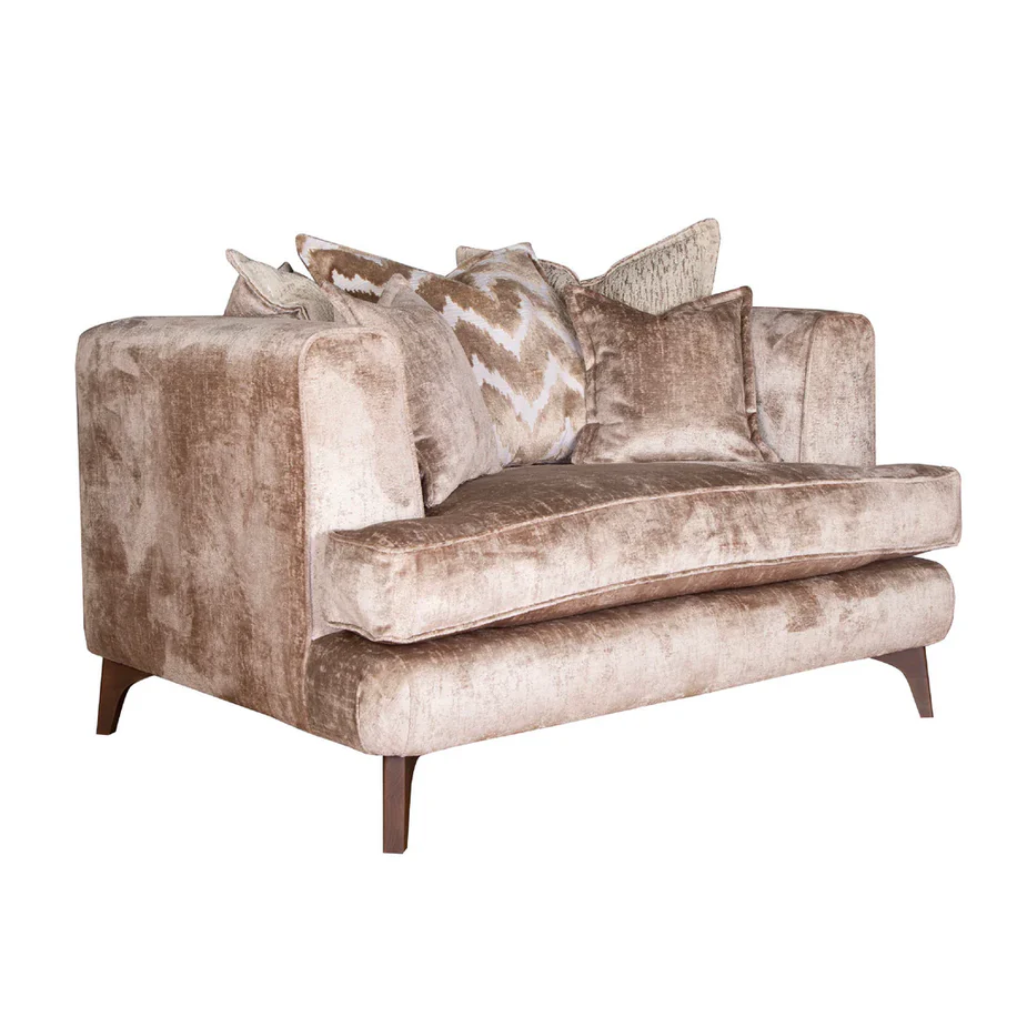 Cancun Fabric Love Chair - Scatter or Standard Back & Choice Of Fabrics