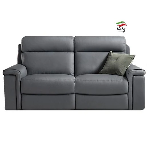 Refrain Italian Leather Dual Comfort Power Recliner Sofa Collection