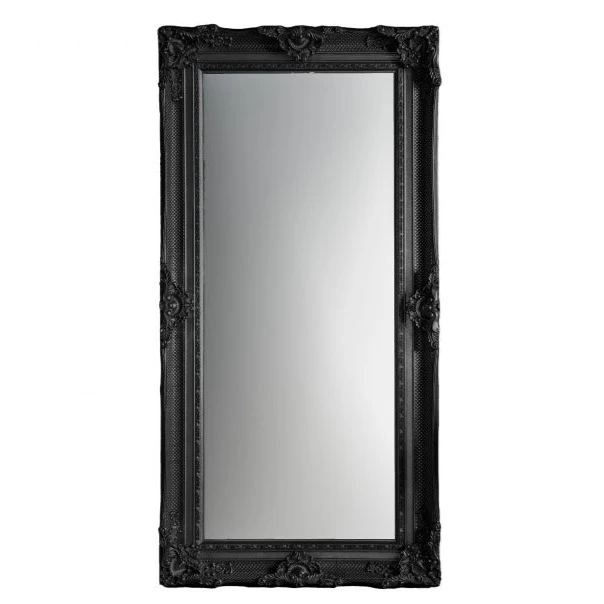 Charles Grand Leaner Mirror - Black