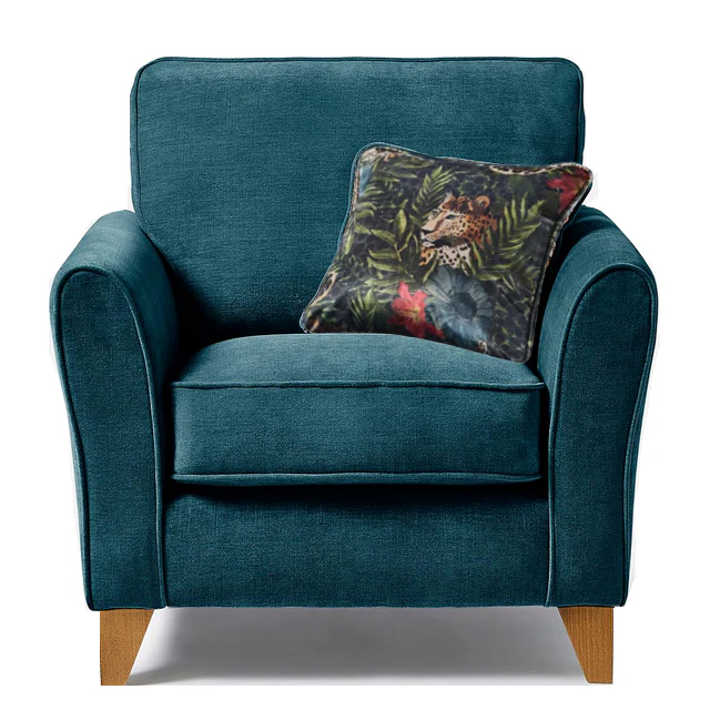 Fairfield Fabric Armchair & Love Chair - Choice Of Fabrics & Feet