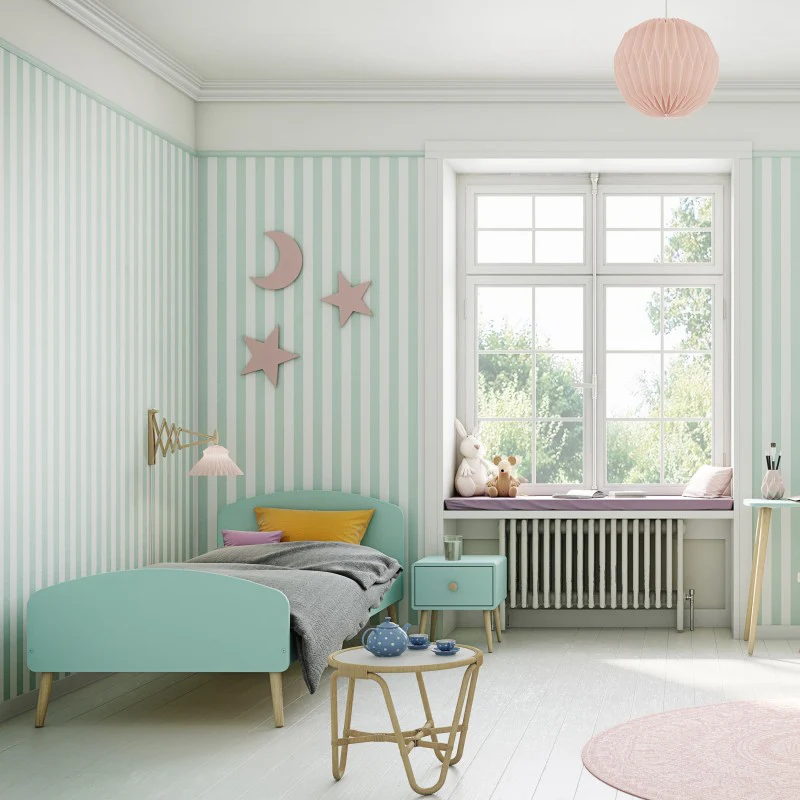 Gaia Single Bed - Cool Mint