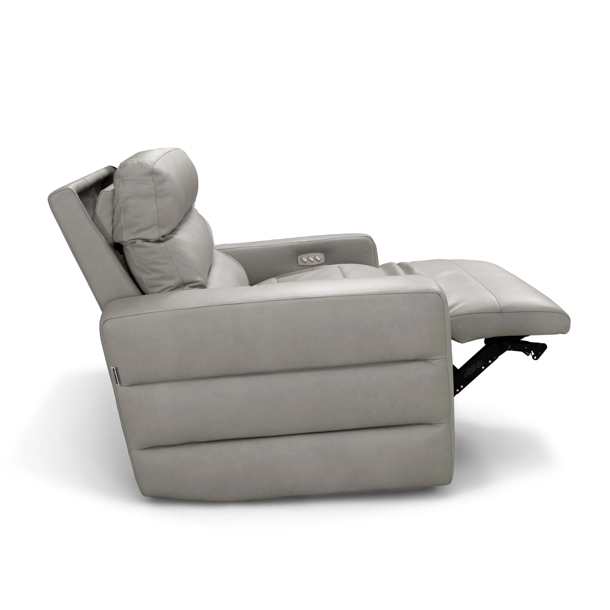 Sardegna Italian Leather Recliner Armchair - Power Recline & Power Adjustable Headrests