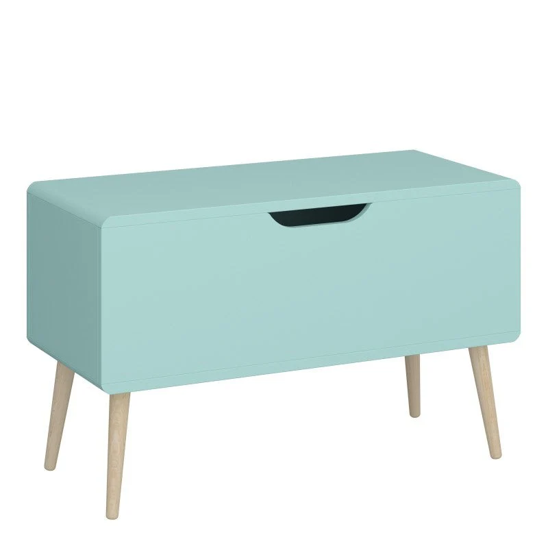 Gaia Toy Storage / Blanket Box - Cool Mint