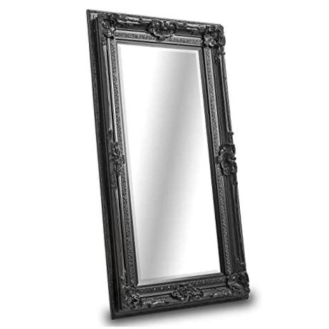 Charles Grand Leaner Mirror - Black