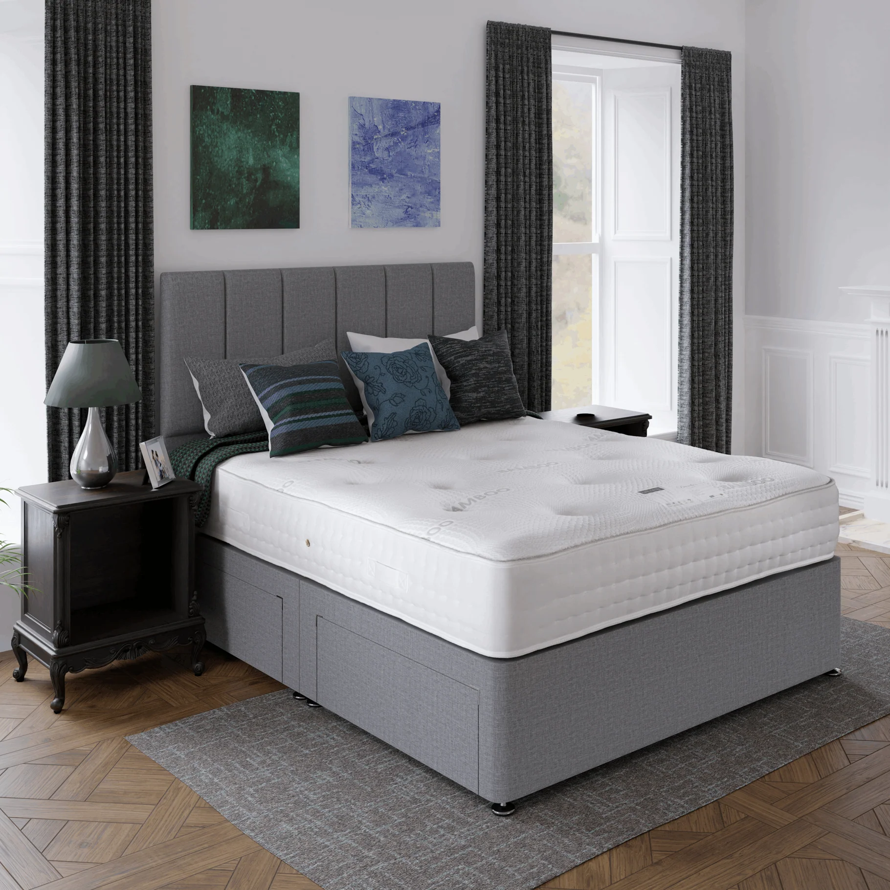 Bamboo Tencel Luxury 3000 Pocket Sprung Mattress