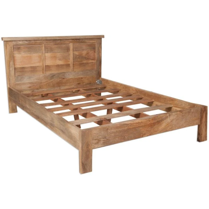 Bombay Mango Wood Bed - Choice Of Sizes