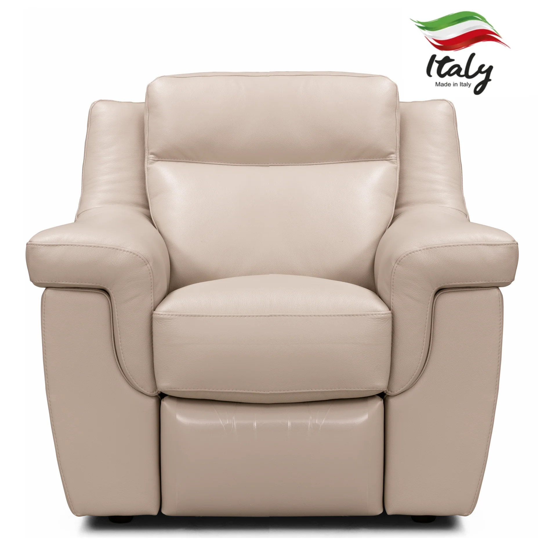 Canazei Italian Leather Armchair - Choice Of Standard Armchair or Power Recliner