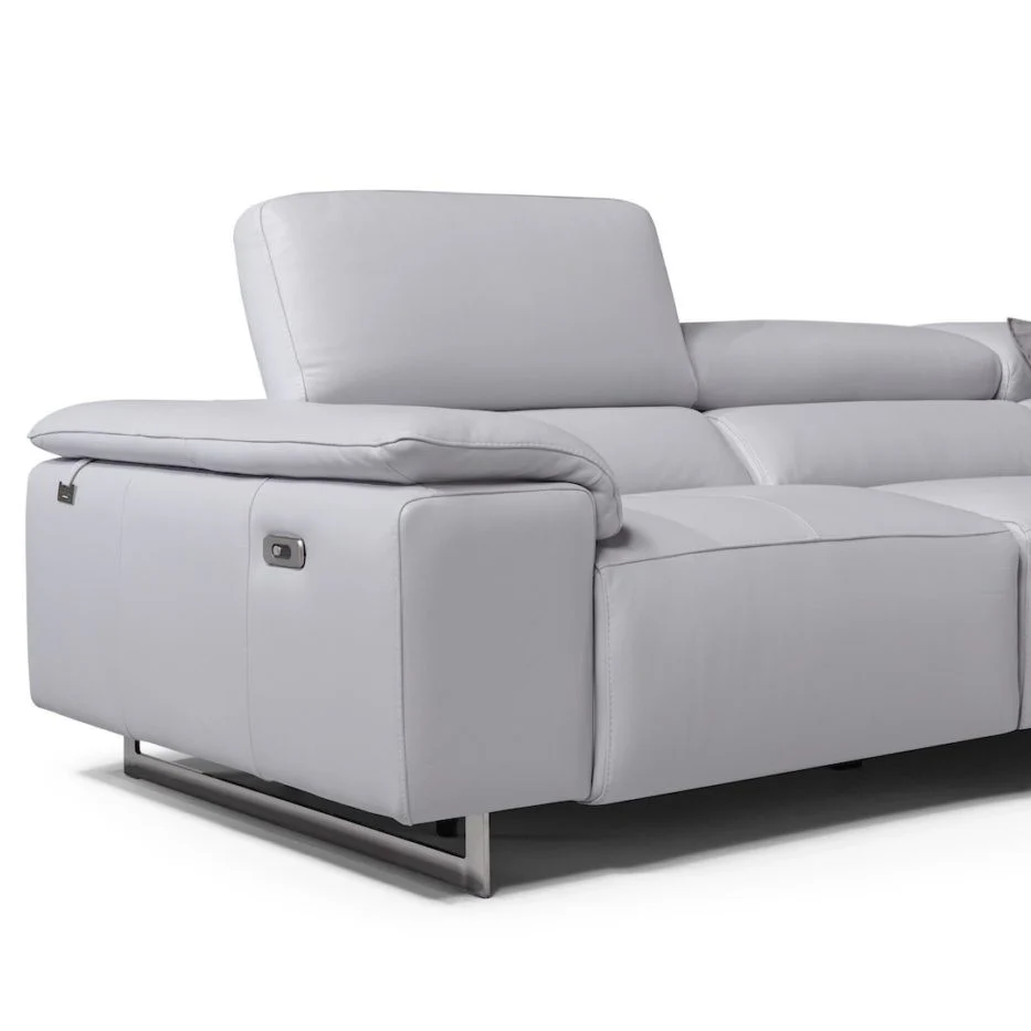 Blossom Italian Leather Power Recliner Corner Sofa Collection - Various Options