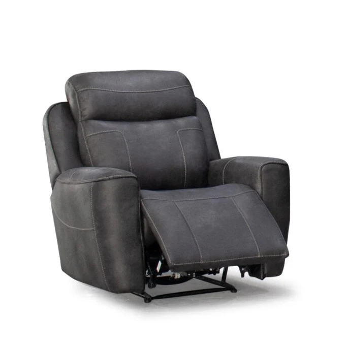 Bohemia Power Recliner Armchair - Integrated USB Charging Ports & Silent Power Recline
