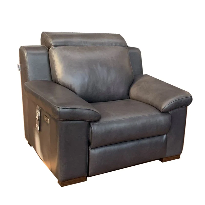 Surano Luxury Italian Leather Power Recliner Armchair - Choice Of Leathers