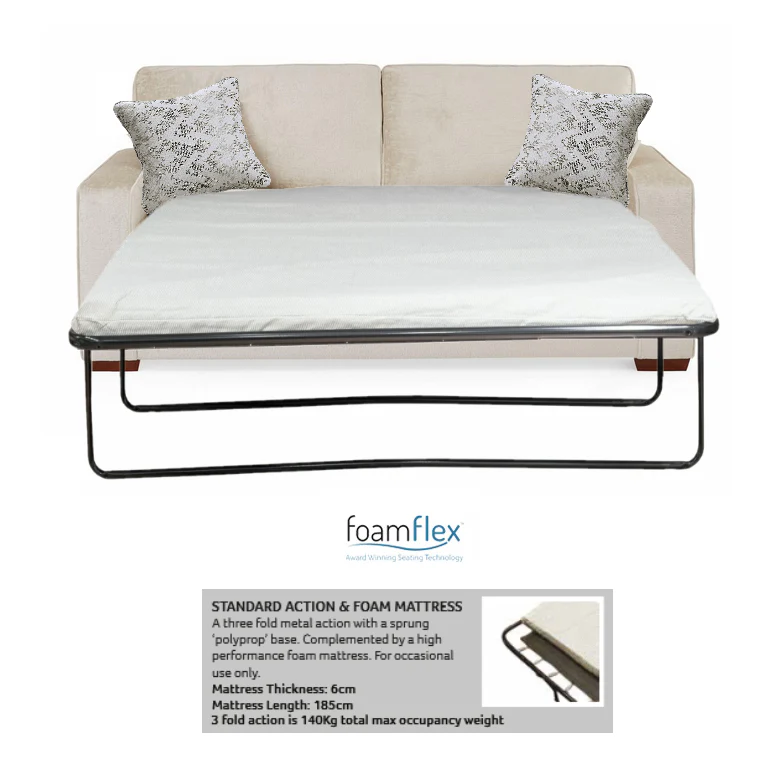 Chicago Sofa Bed Collection - Choice Of Sizes & Fabrics