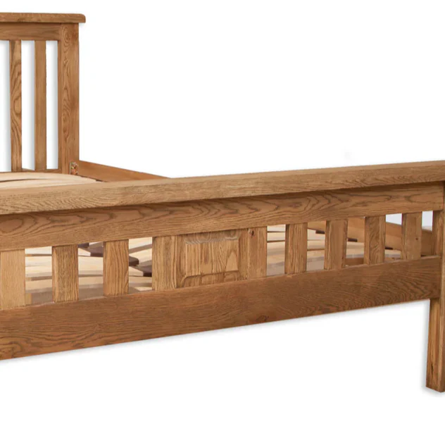 Wiltshire Country Oak Double Bed Frame