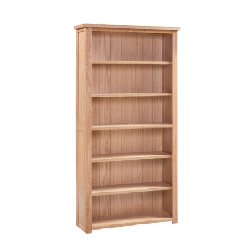 Romsey Solid Oak Large Bookcase