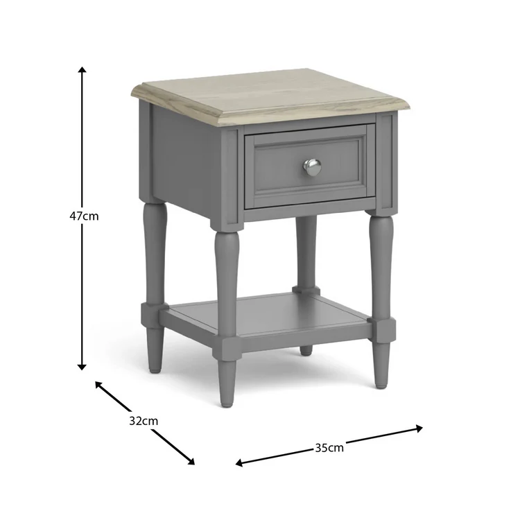 Marseille 1 Drawer Lamp table