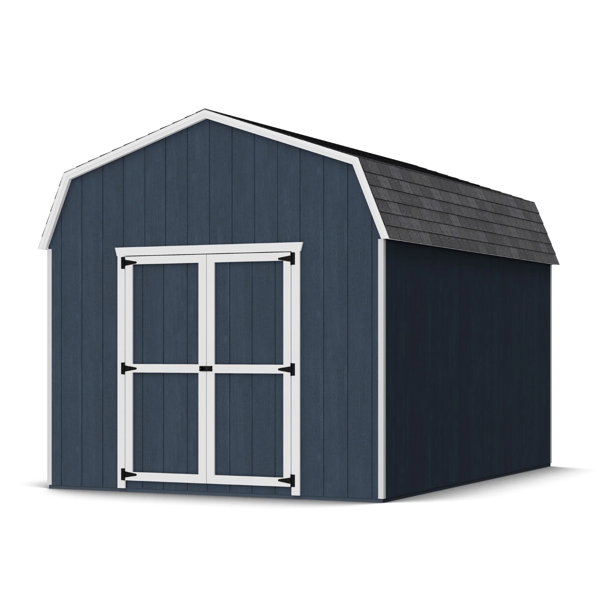 Little Cottage Co. Value Gambrel Barn 6' High (Sidewall) Shed - Multiple Sizes