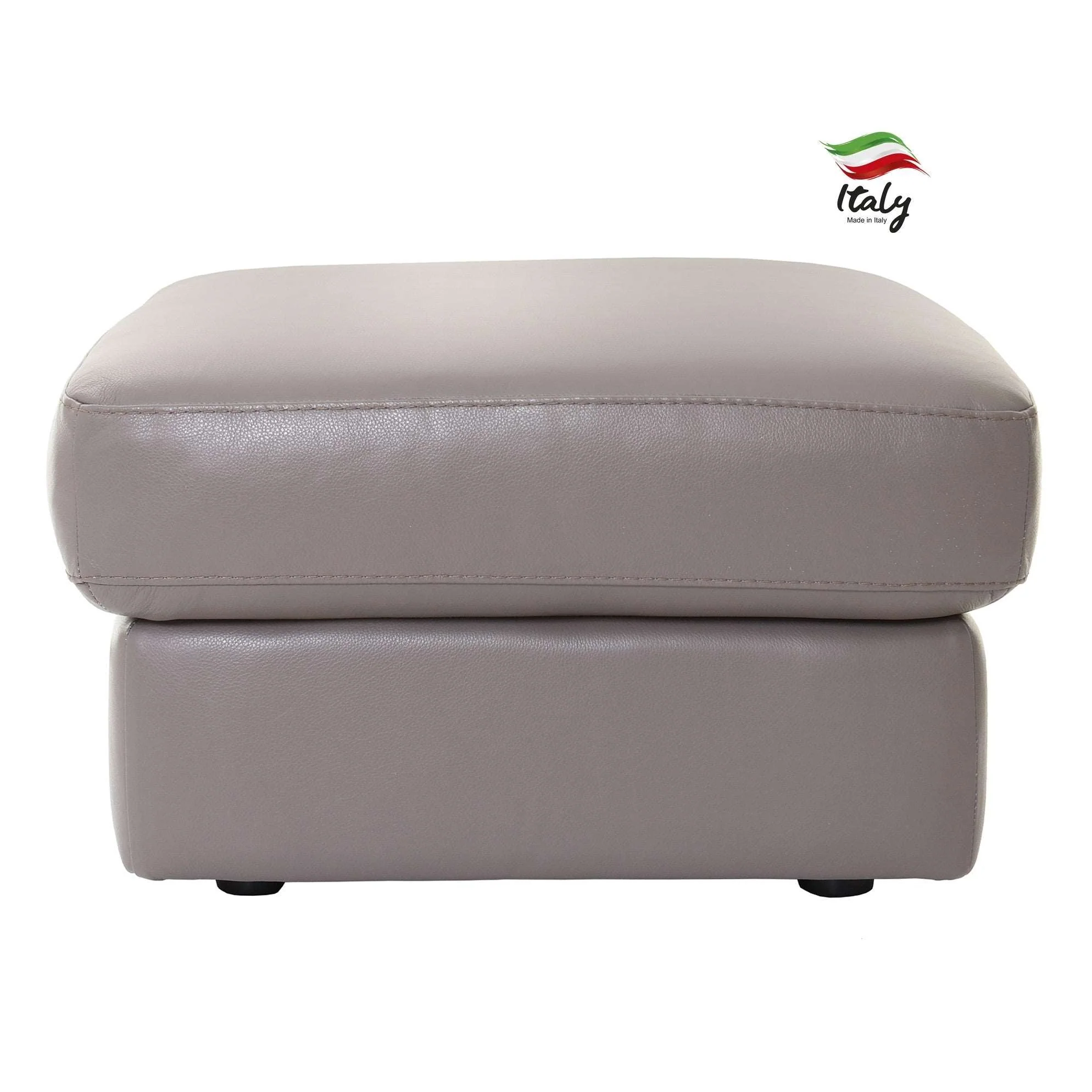 Argenta Italian Leather Footstool