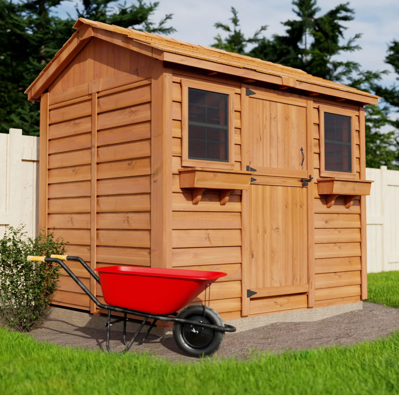 Outdoor Living Today Cabana Garden Shed | 9×6