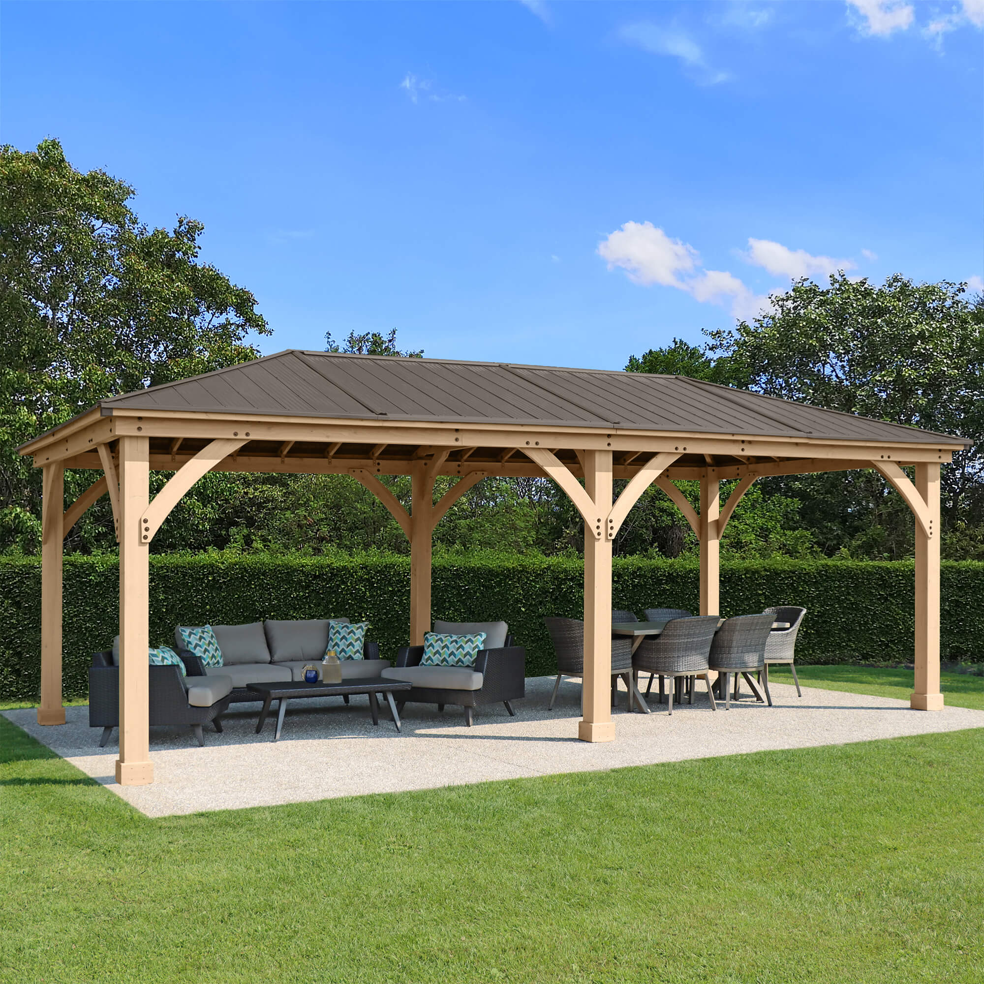 12 x 24 Meridian Gazebo (Assembly Included)