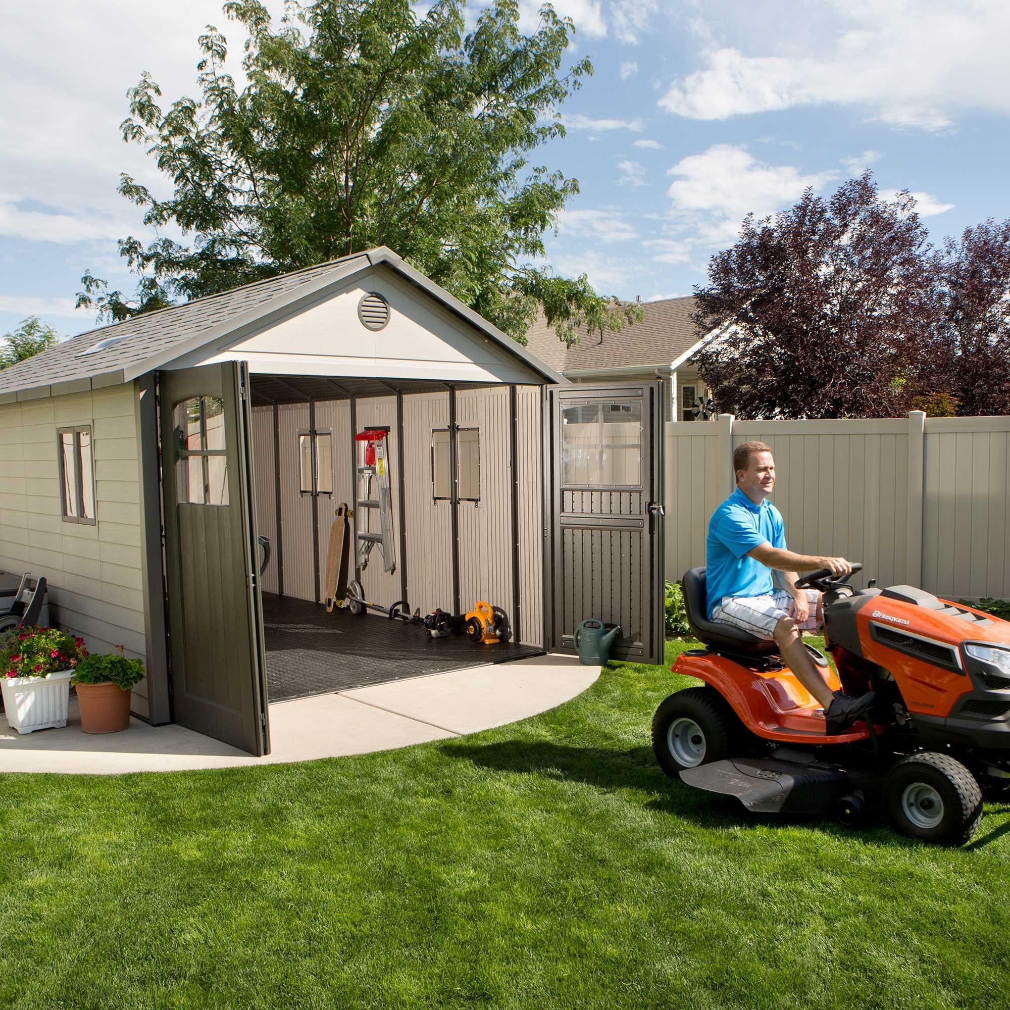 Lifetime 11 Ft. X 21 Ft. Outdoor Storage Shed - 60237