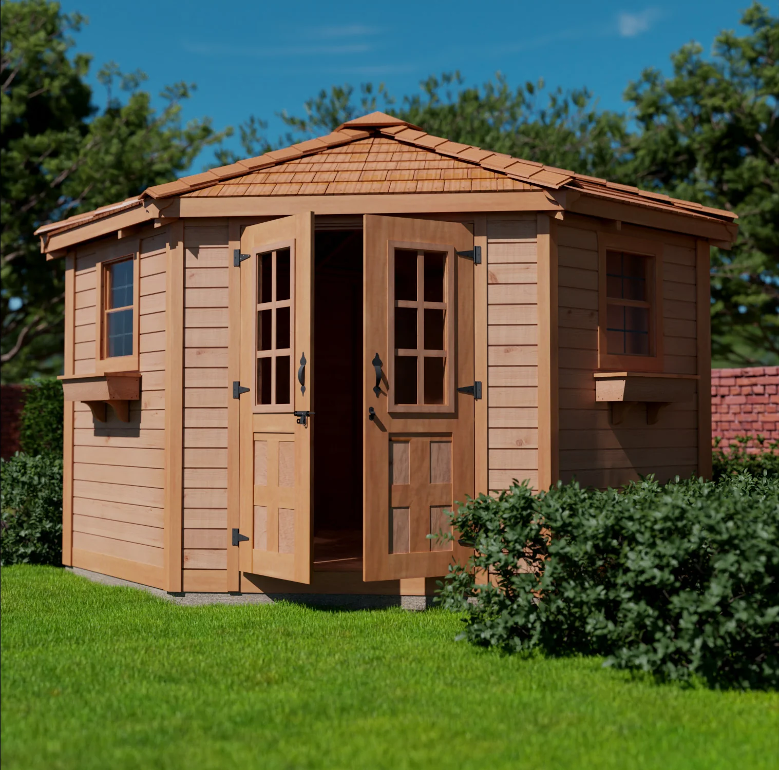 Outdoor Living Today Penthouse Garden Shed | 9×9