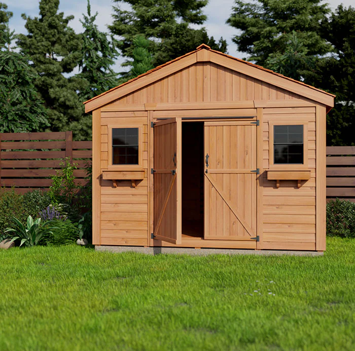 Outdoor Living Today Space Master Storage Shed | 12×12 Double Door