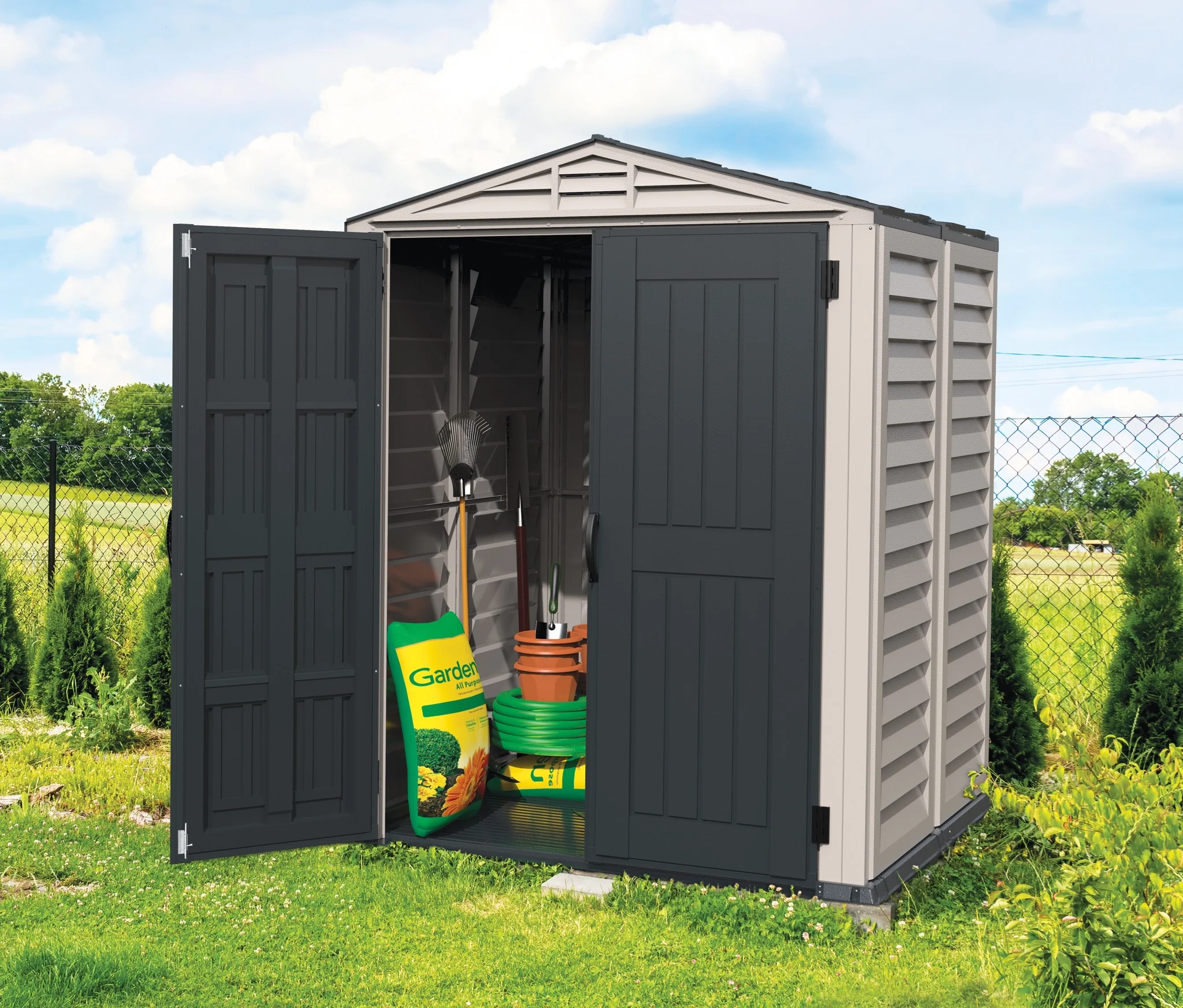 Duramax YardMate Plus 5'x5' Shed with Floor - 35525