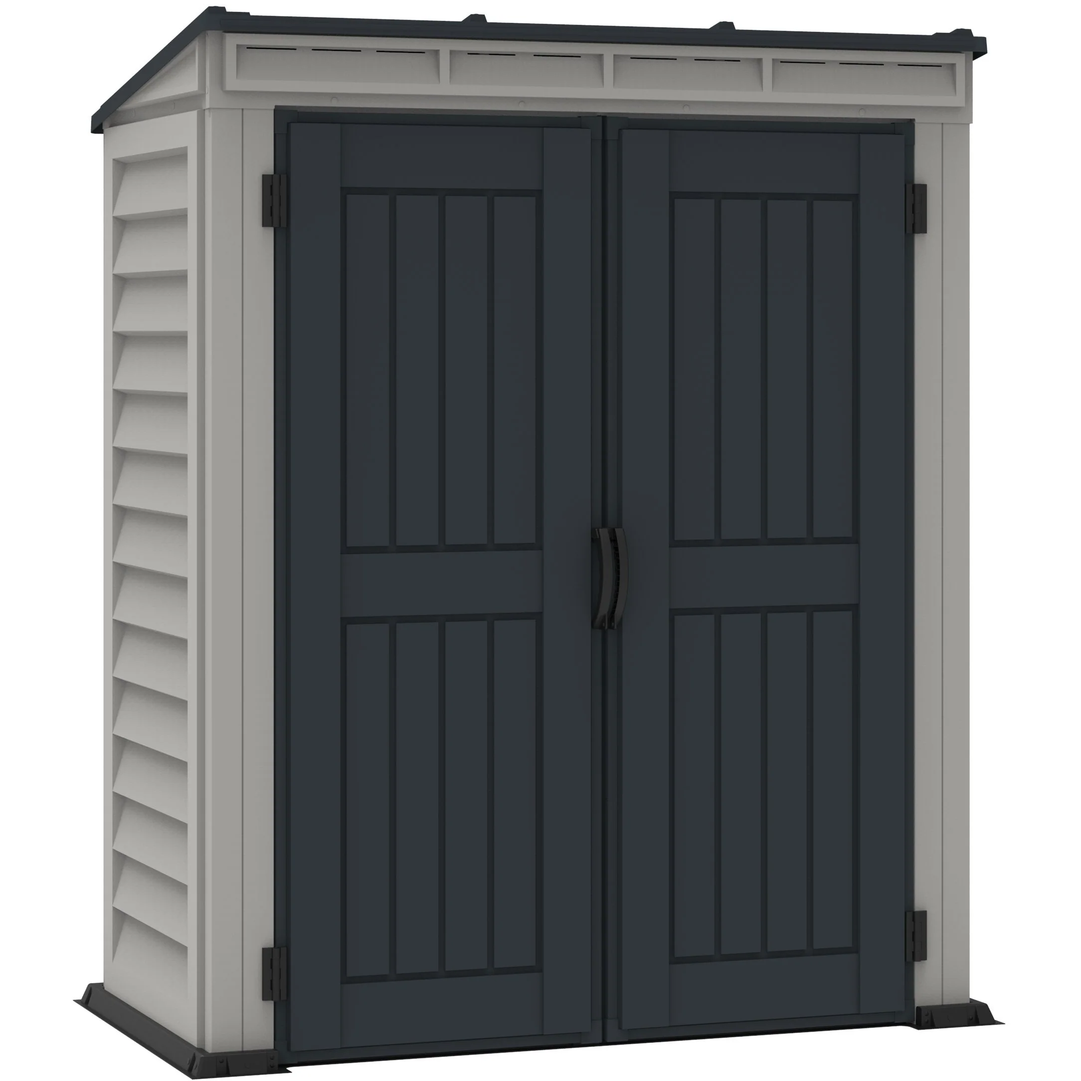 Duramax YardMate Plus Pent 5'x3' Shed Gray with Floor - 05325