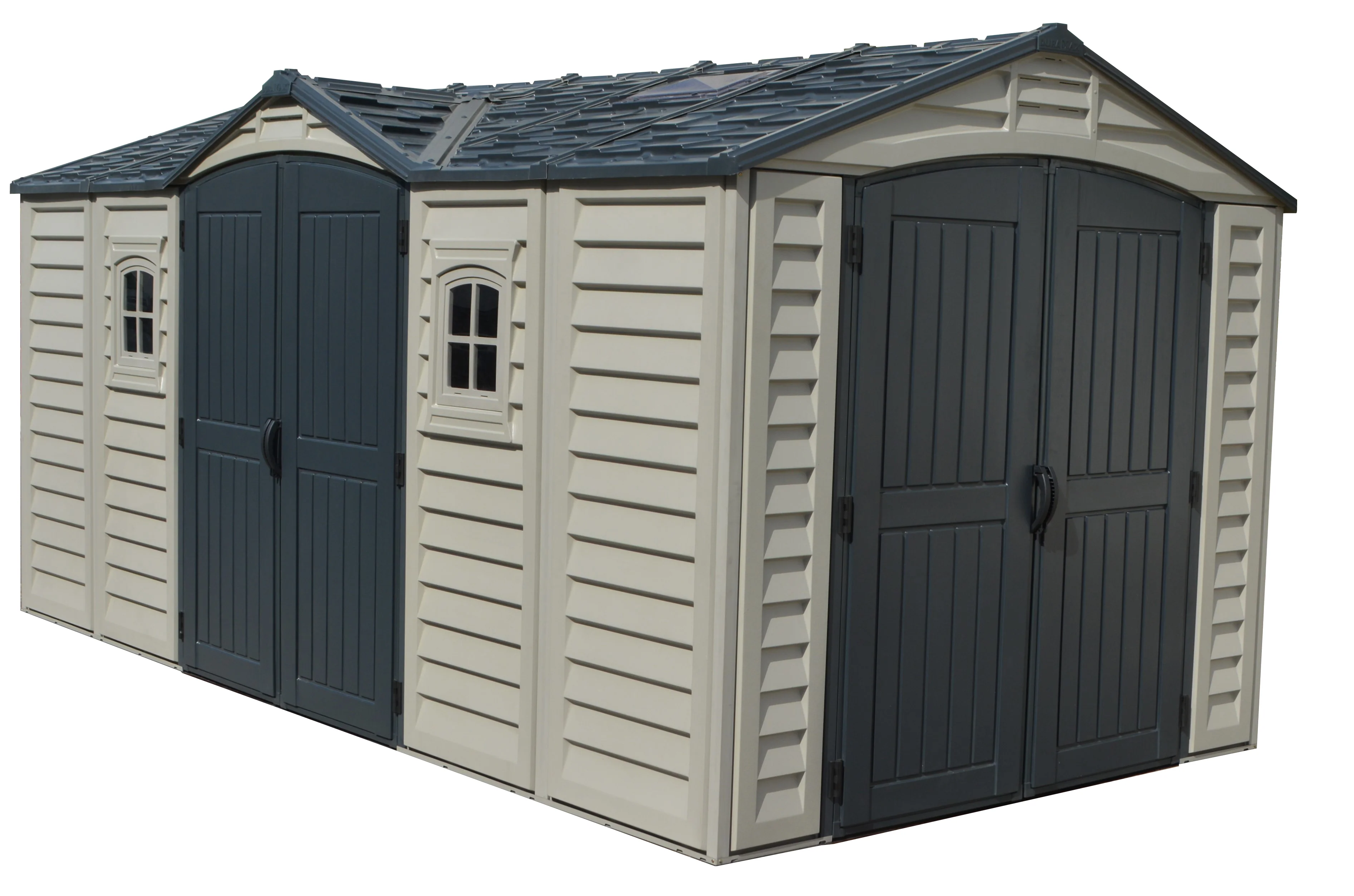 Duramax Apex Pro 15'x8' Shed with Foundation - 40216