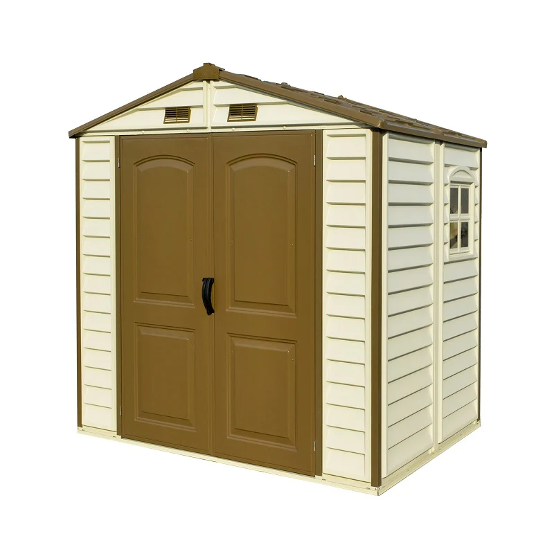 Duramax StoreAll 8'x6' Vinyl Shed with Foundation - 30115