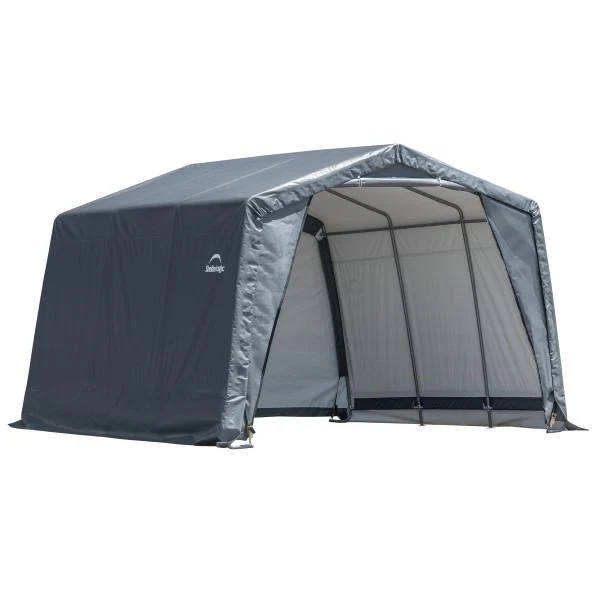 ShelterLogic Shed-in-a-Box XT 12x12x9.5 Peak Gray