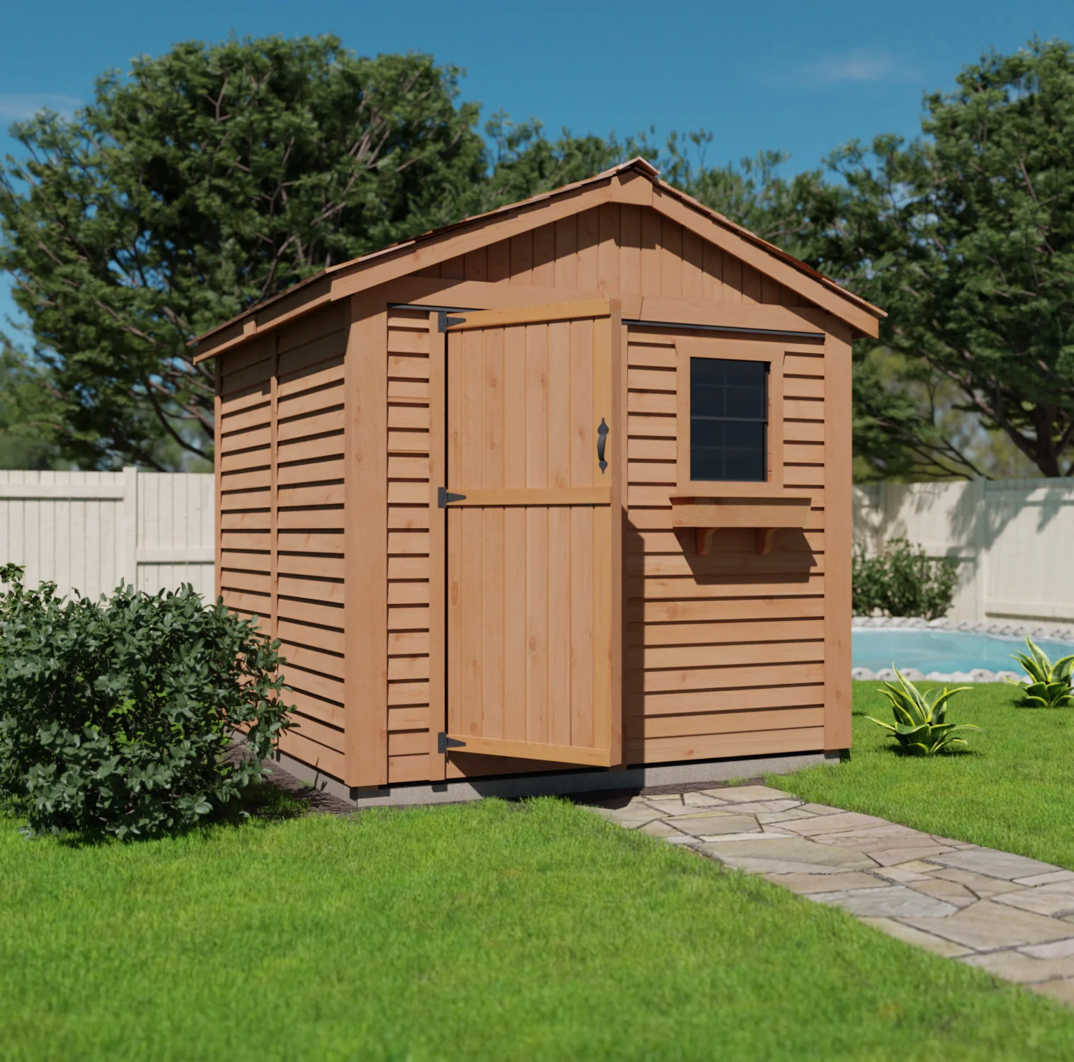 Outdoor Living Today Gardener Shed | 8×8