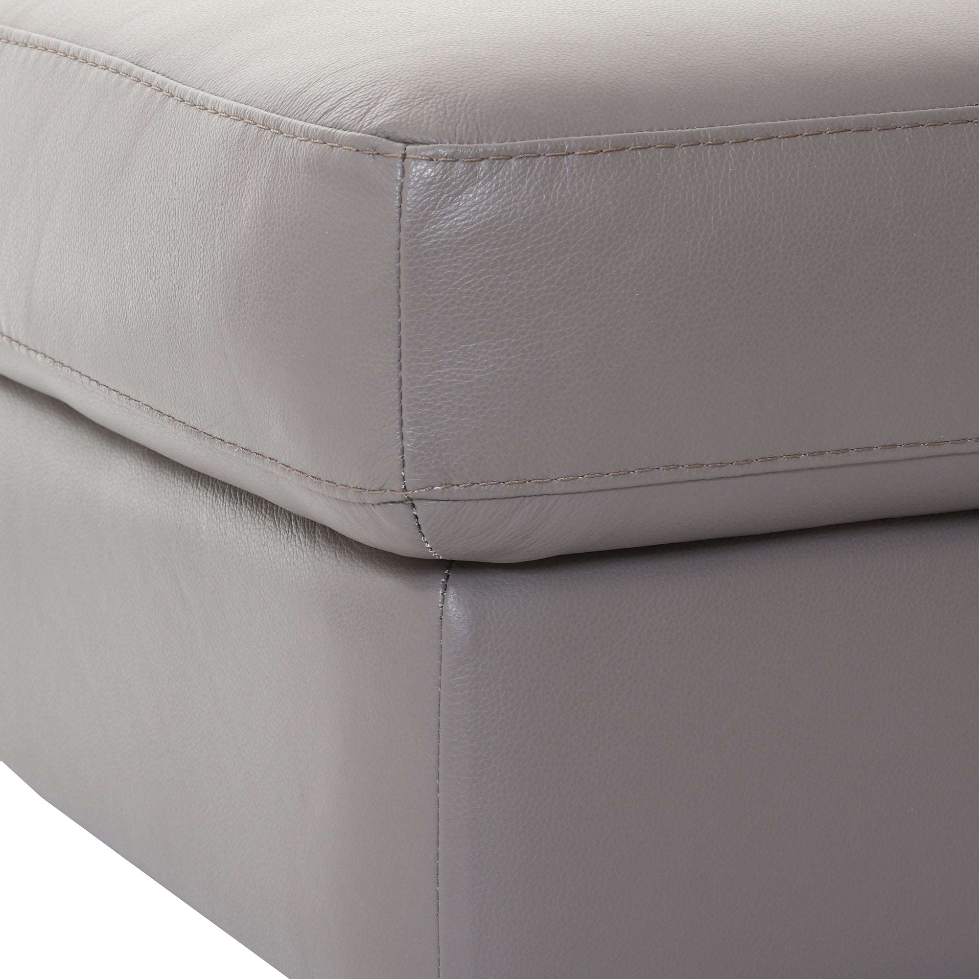 Argenta Italian Leather Footstool