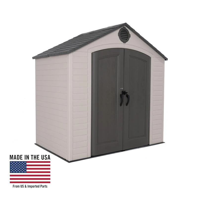 Lifetime 8 ft x 5 ft Outdoor Storage Shed - 60392