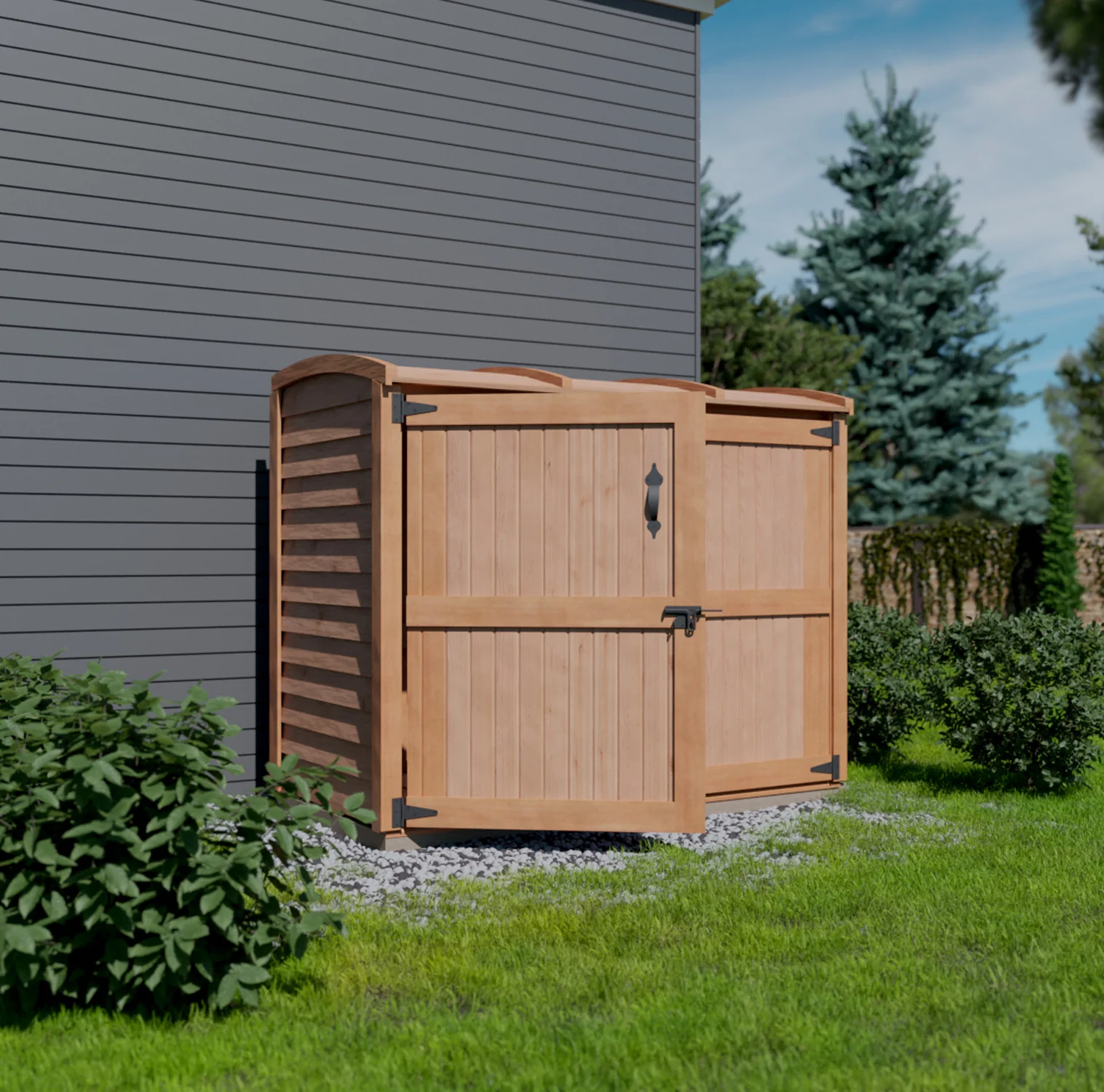 Outdoor Living Today Oscar Waste Management Shed | 6×3