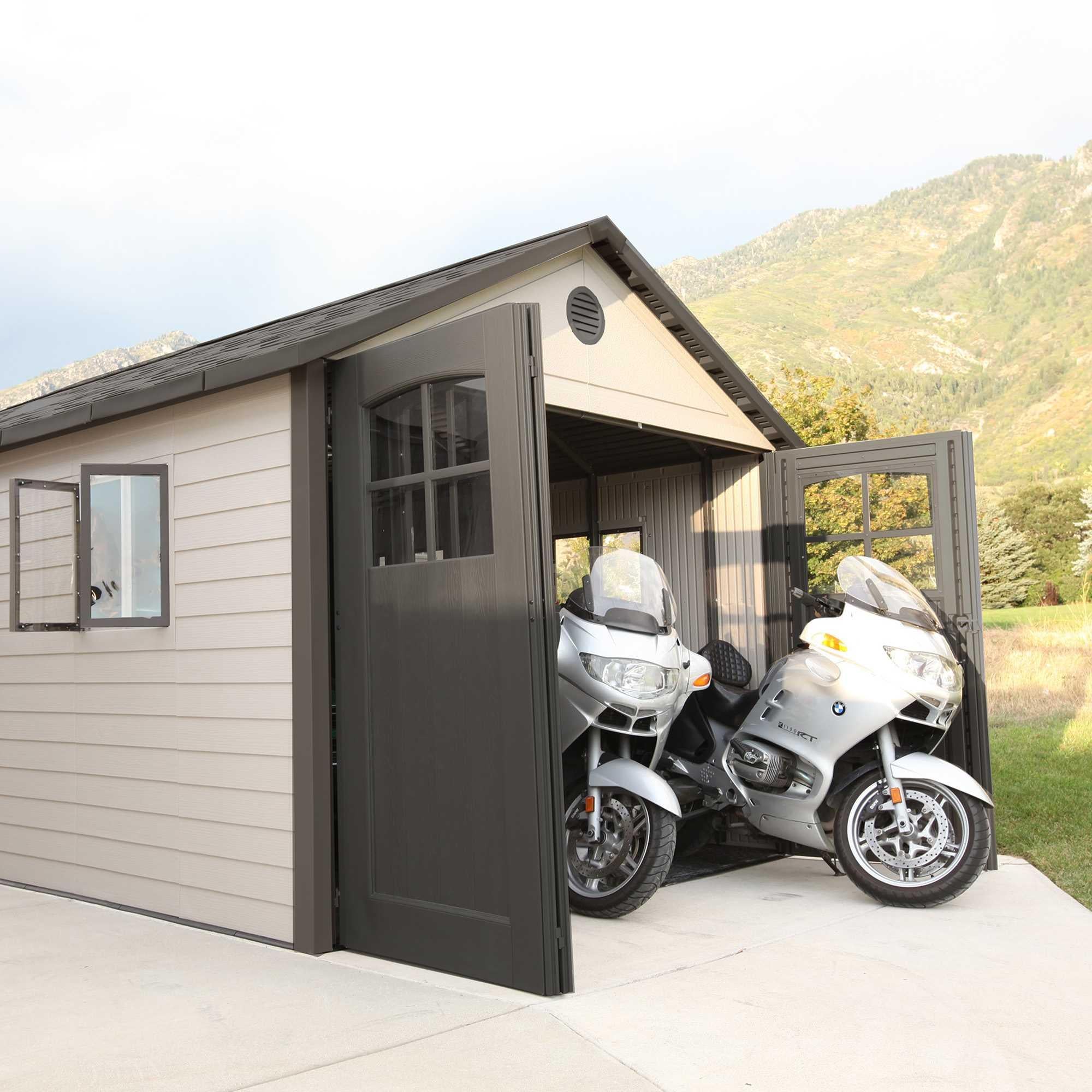 Lifetime 11 Ft. X 18.5 Ft. Outdoor Storage Shed - 60236