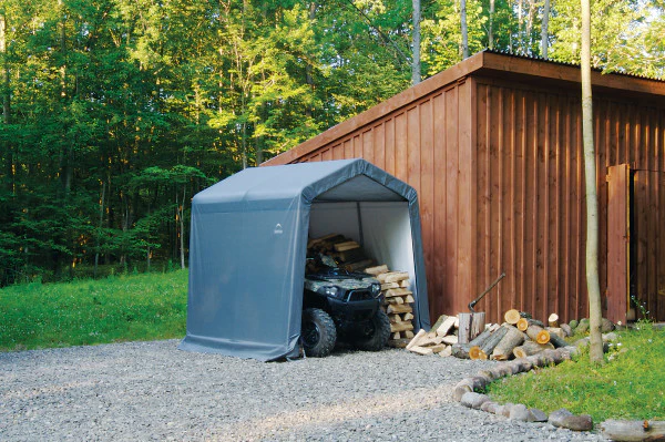 ShelterLogic Shed-in-a-Box 8 x 8 x 8 ft. Gray