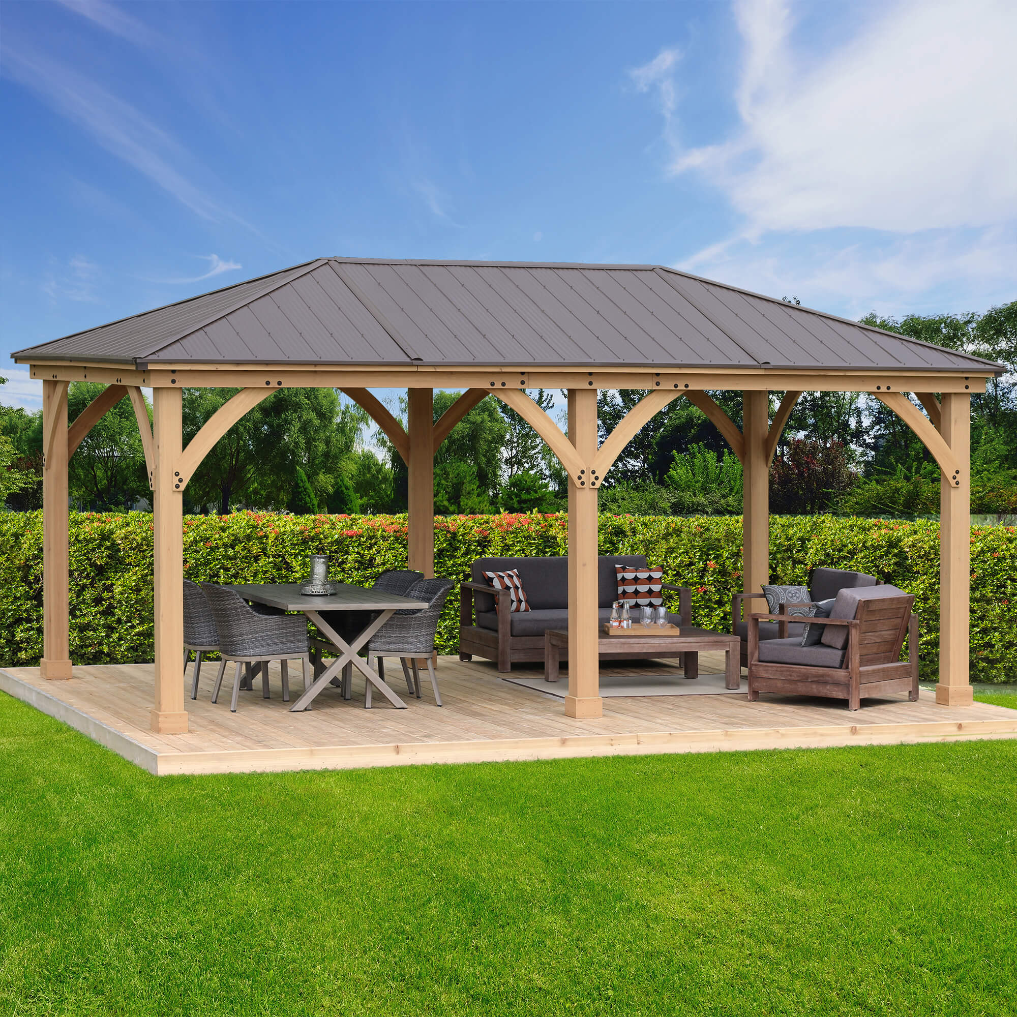 12 x 20 Meridian Gazebo (Assembly Included)