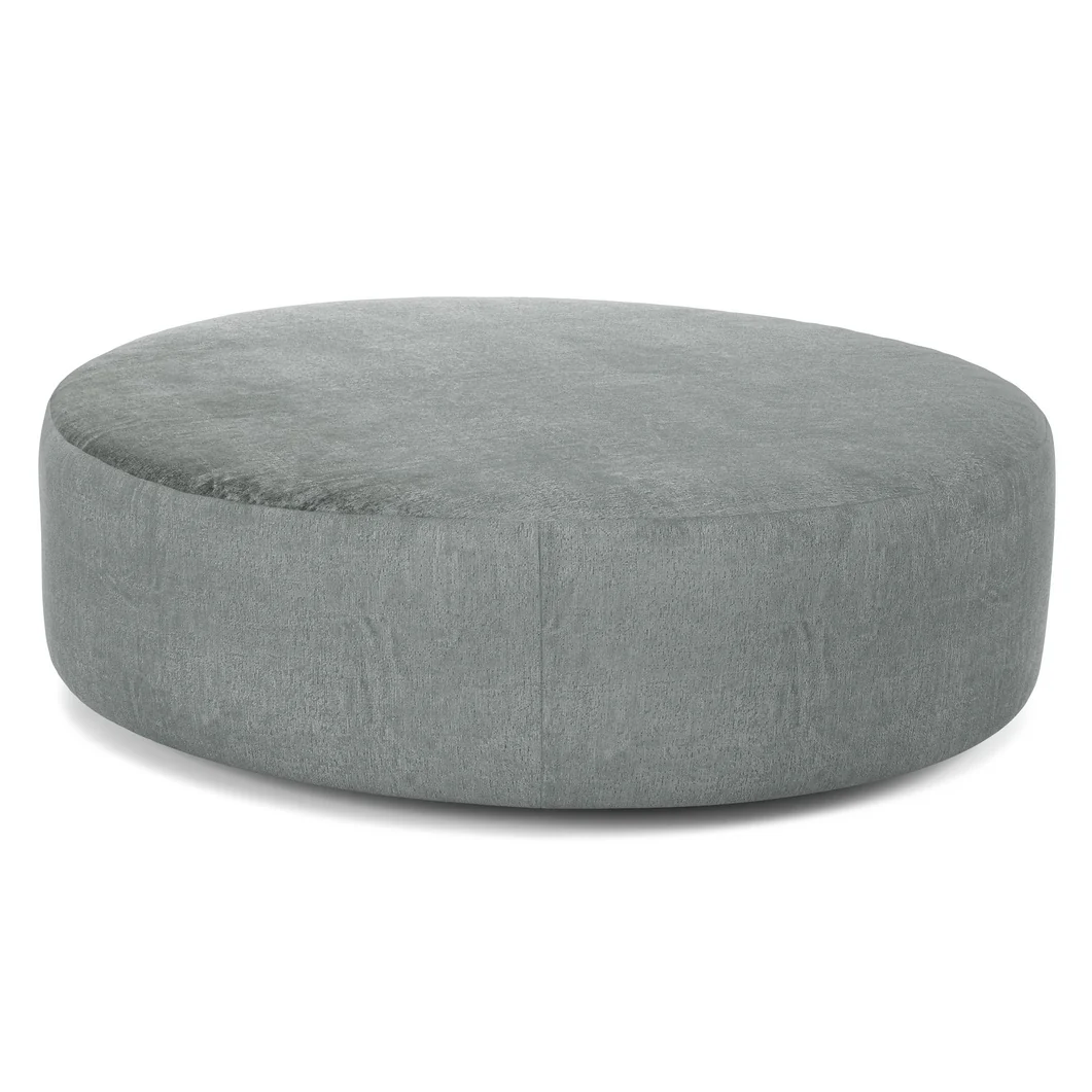 Vesper Collection Round Accent Footstool - Choice Of Fabrics