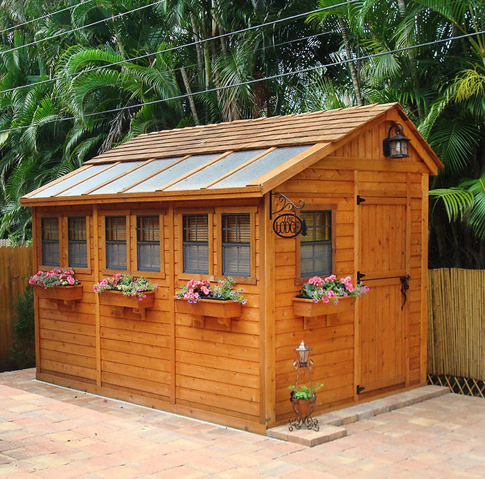 Outdoor Living Today Sunshed Garden Shed | 8×12